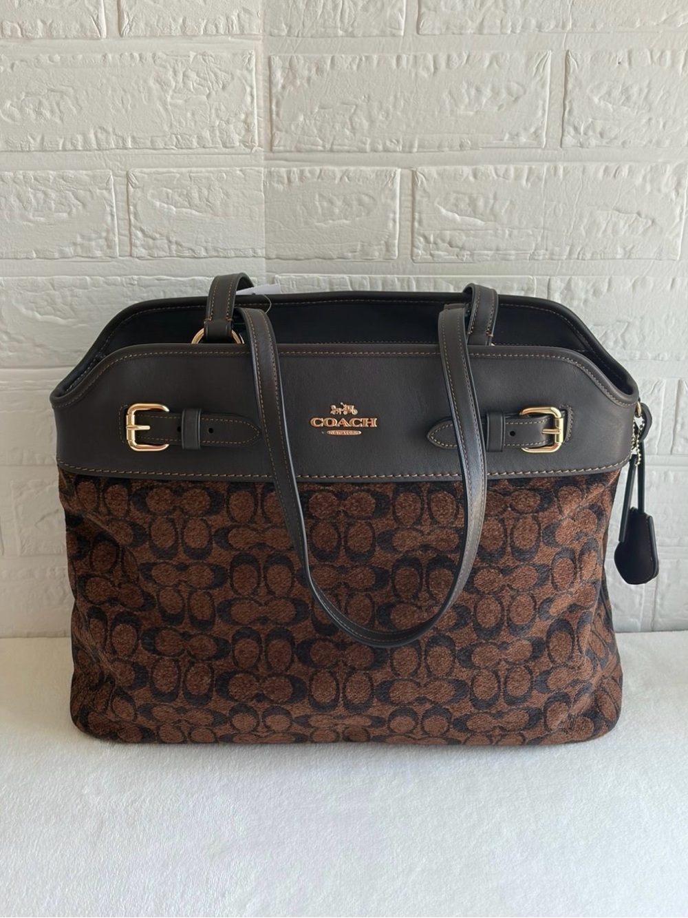 Coach Outlet Easton Tote Bag In Signature Chenille